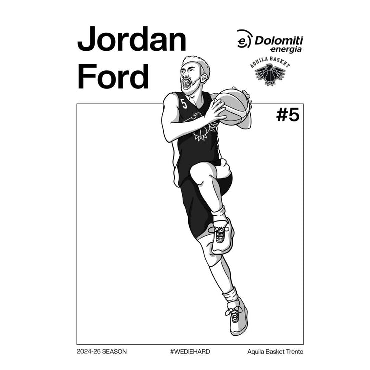 T-shirt Jordan Ford Monochrome